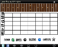JamExamApp.com Tab Notation, Left hand Tab Notation, Reverse Strings, Flip Strings